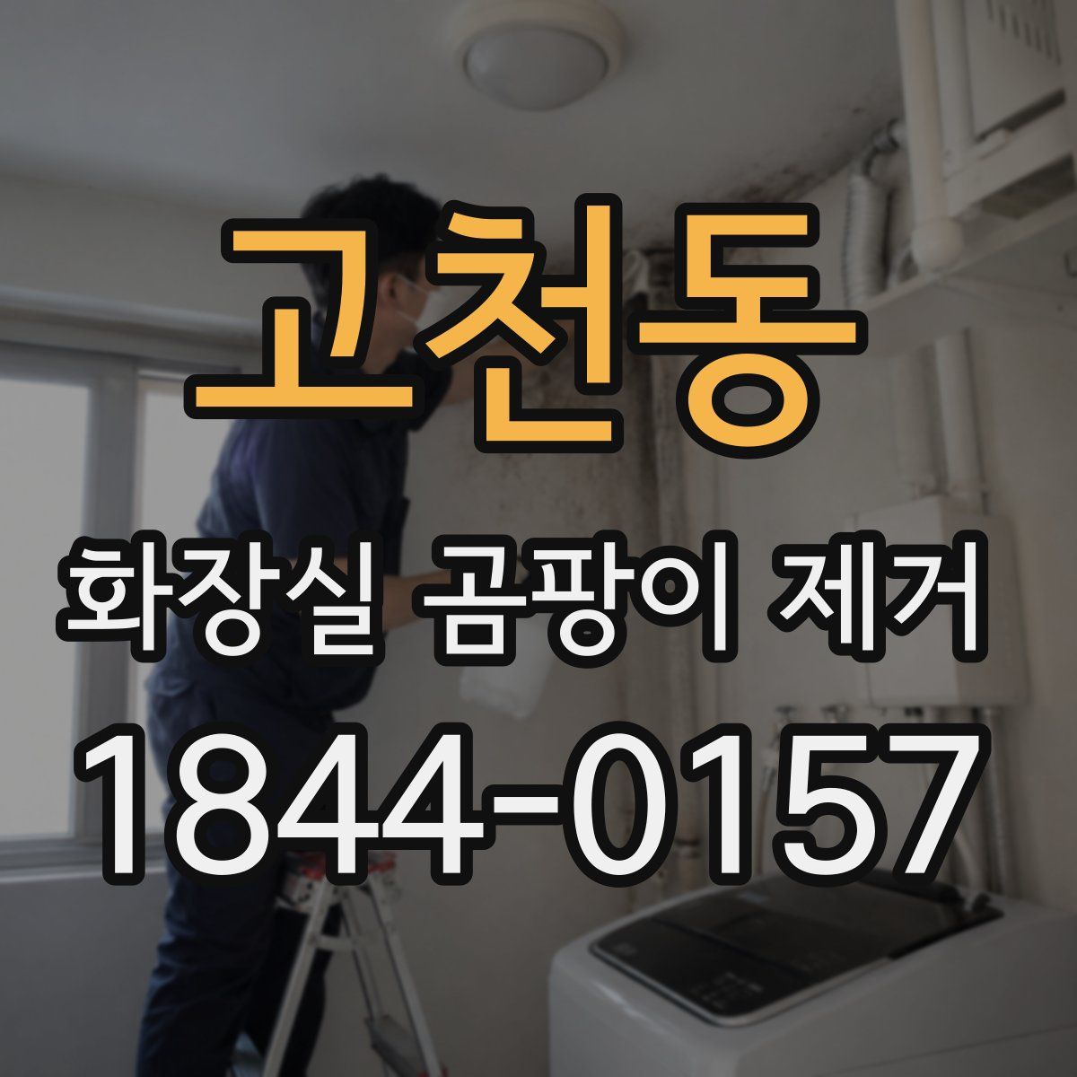 고천동 화장실 곰팡이 제거