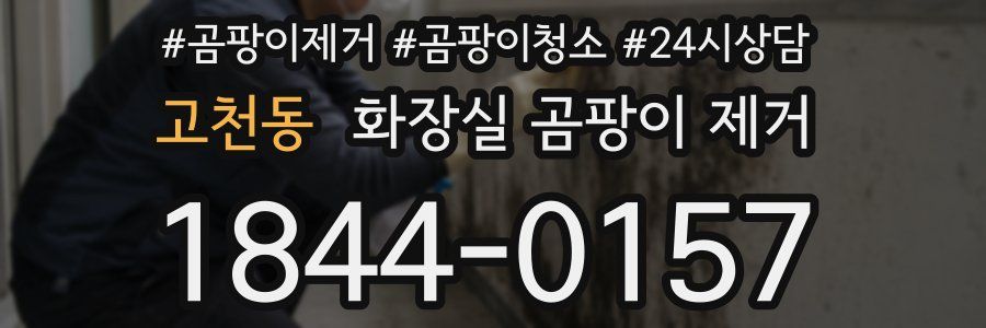 고천동 화장실 곰팡이 제거
