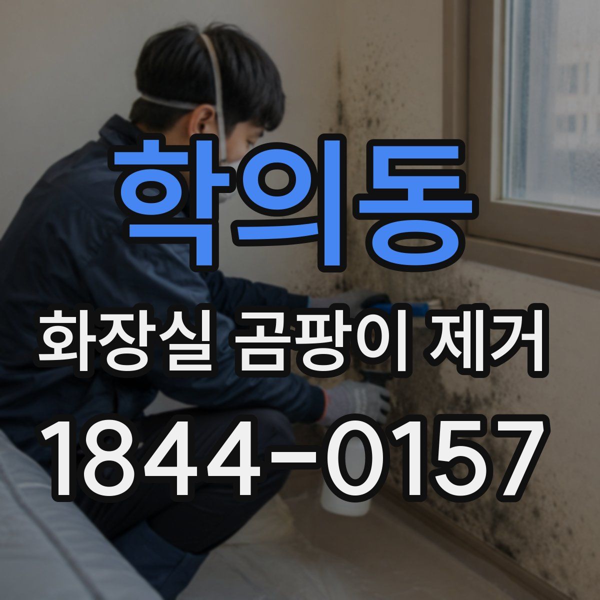 학의동 화장실 곰팡이 제거