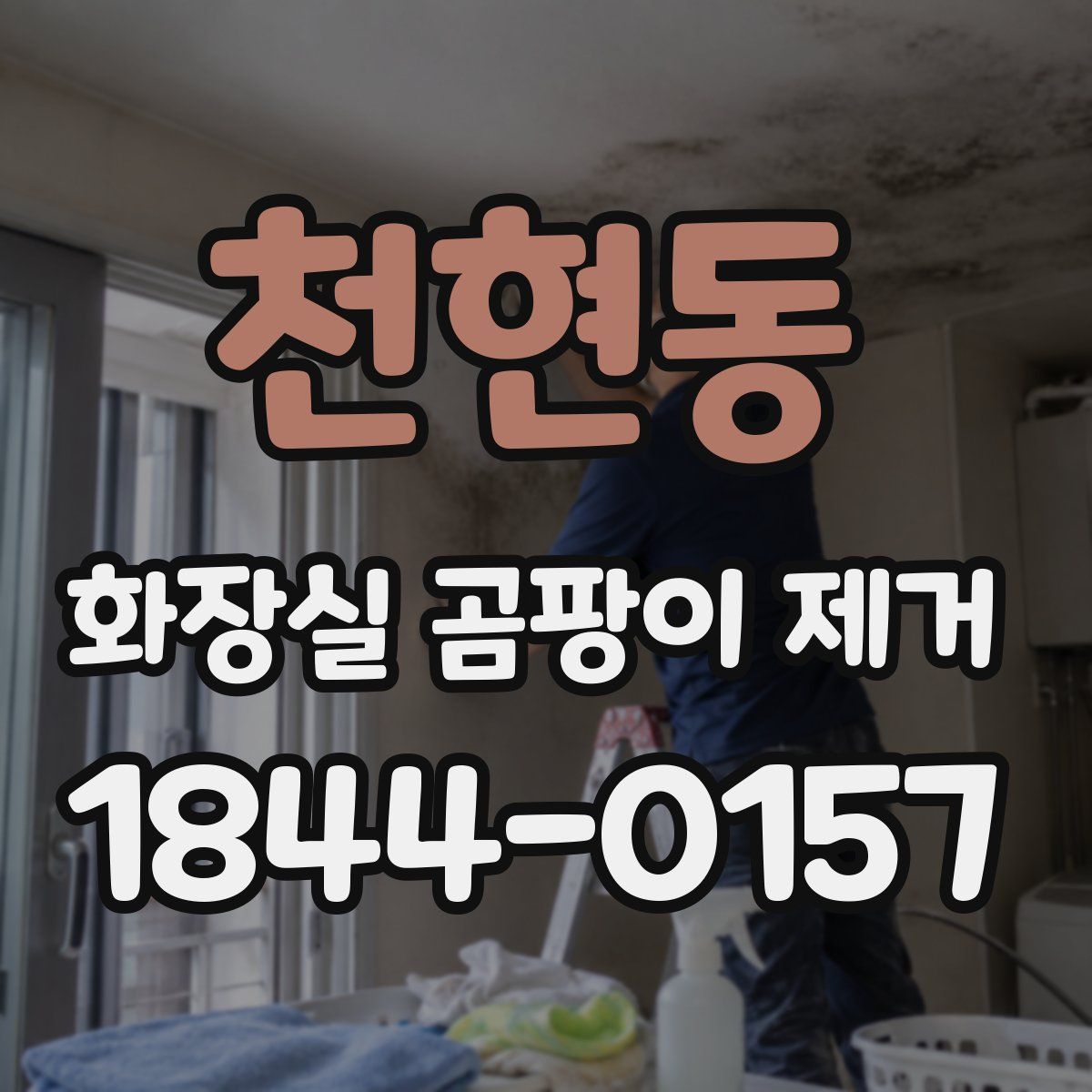 천현동 화장실 곰팡이 제거