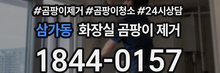 삼가동 화장실 곰팡이 제거