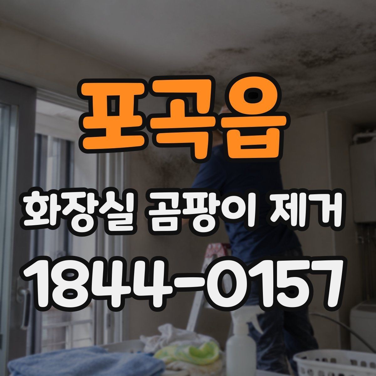 포곡읍 화장실 곰팡이 제거 심한 오염 구간을 먼저 구분하는 기준