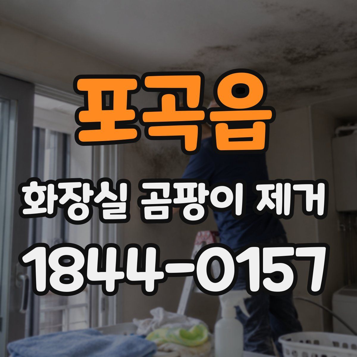포곡읍 화장실 곰팡이 제거