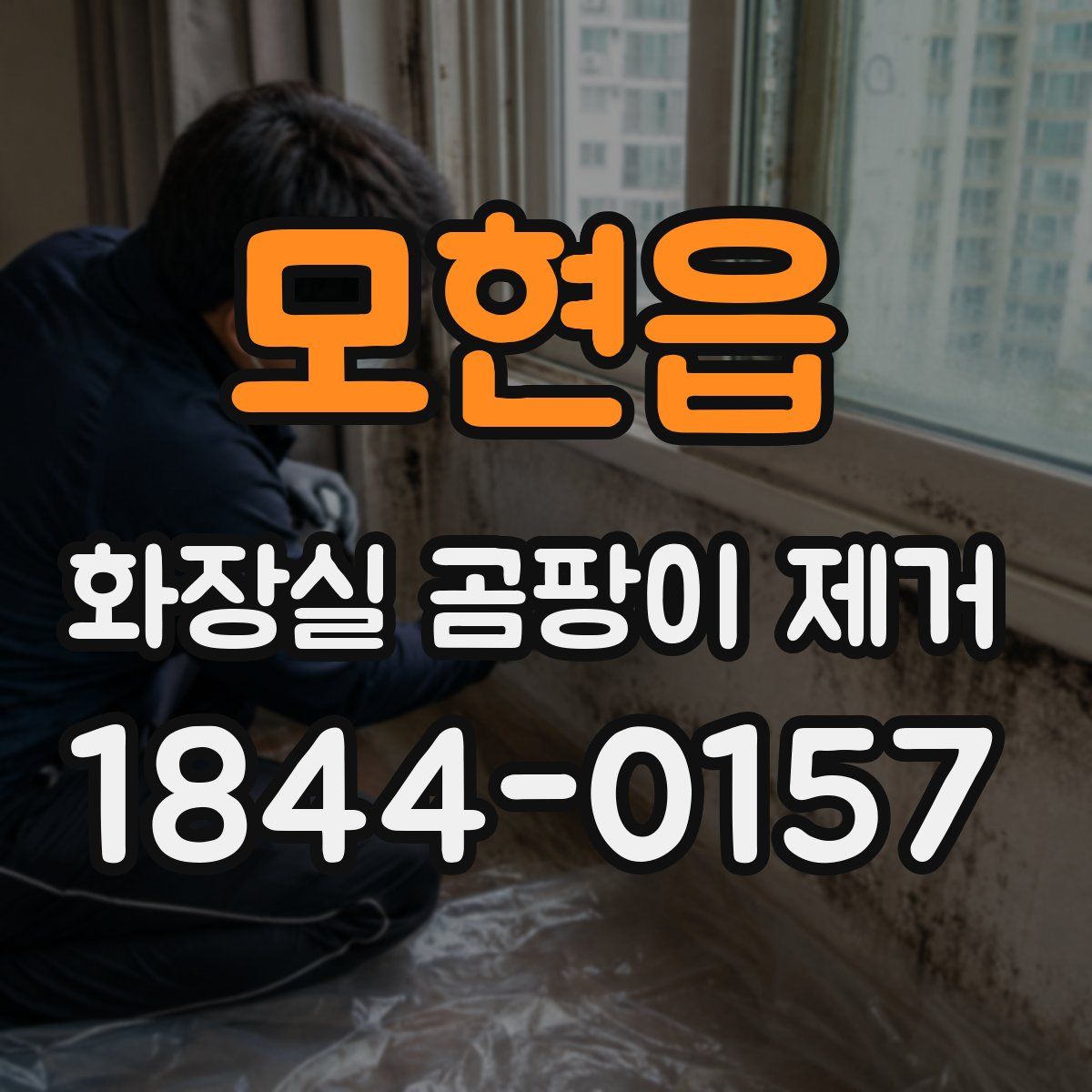 모현읍 화장실 곰팡이 제거