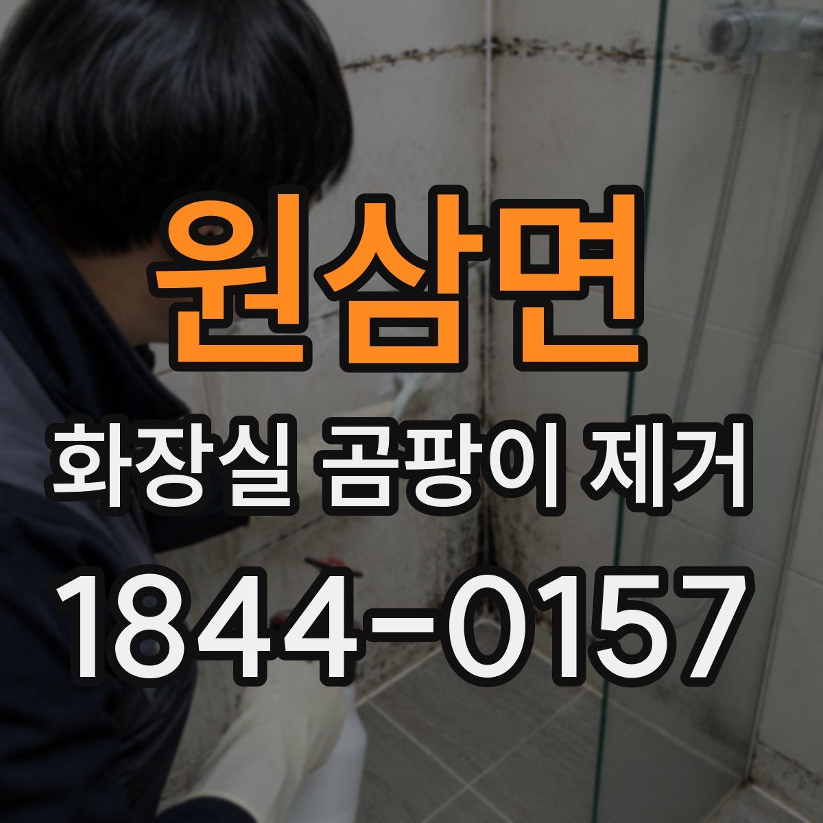 원삼면 화장실 곰팡이 제거