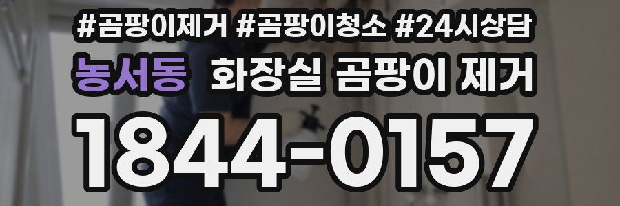 농서동 화장실 곰팡이 제거
