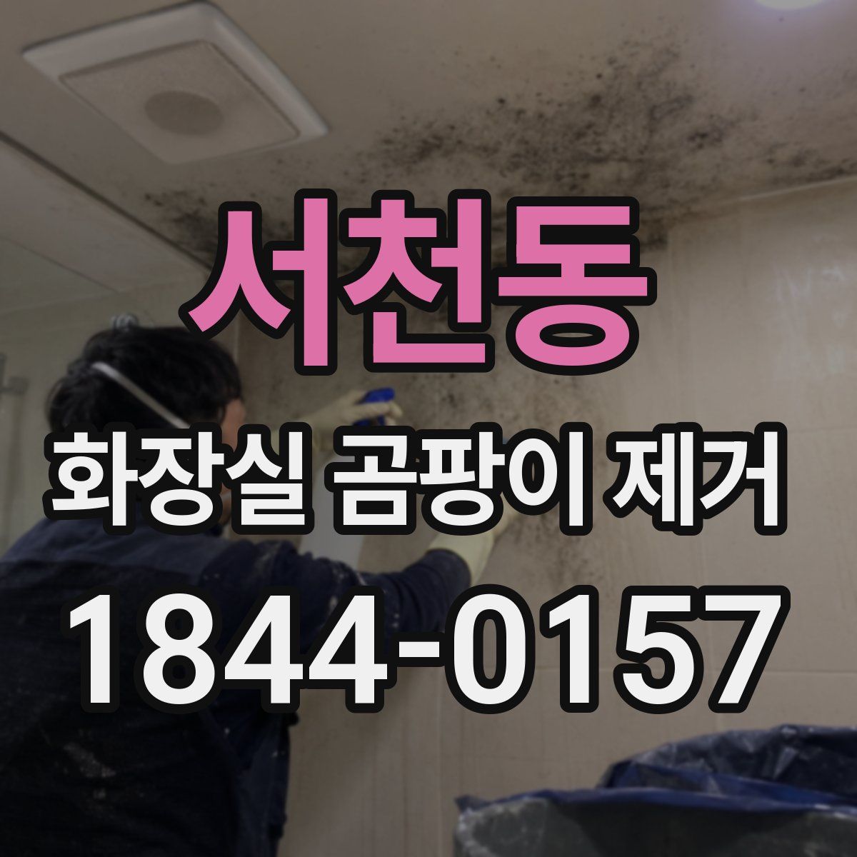 서천동 화장실 곰팡이 제거