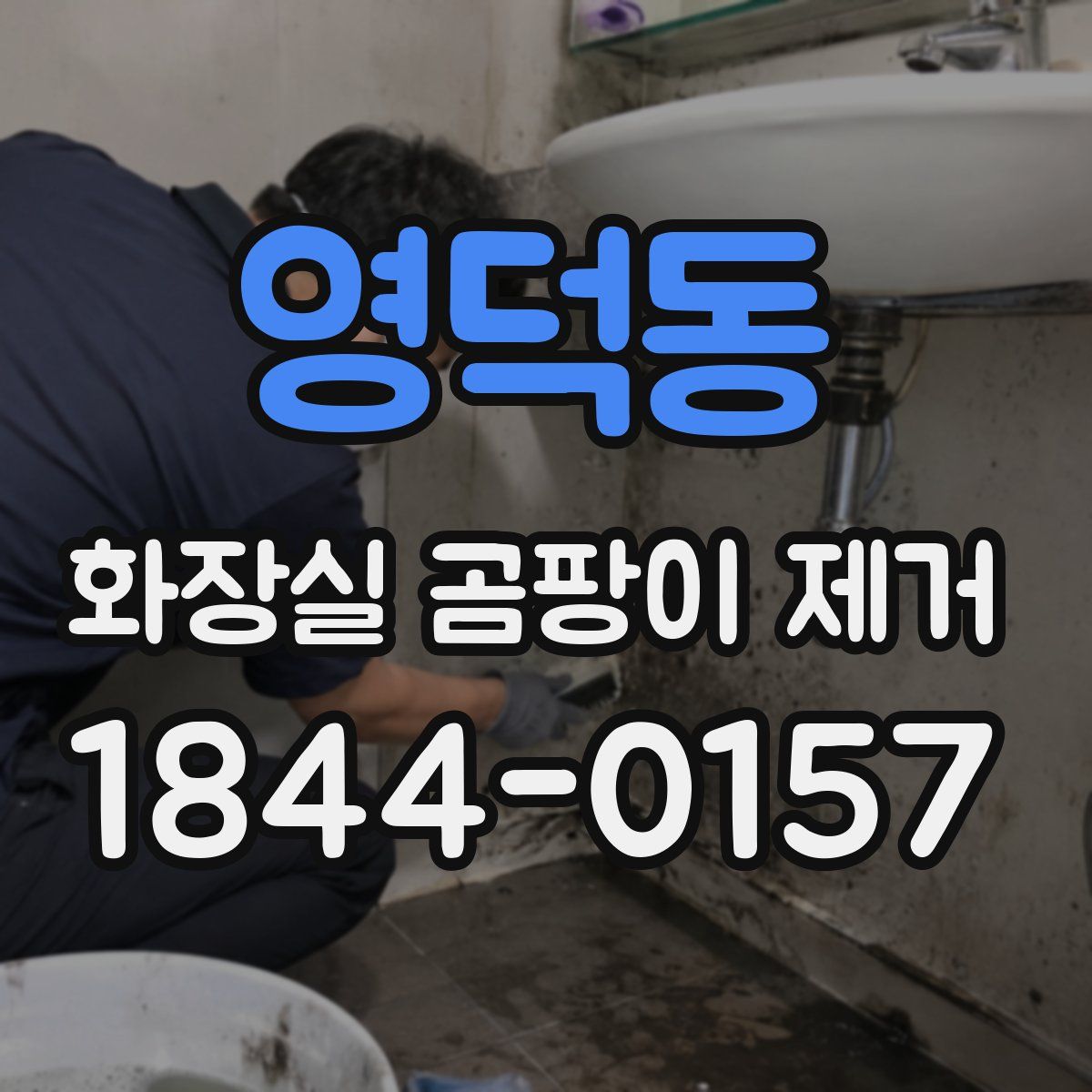 영덕동 화장실 곰팡이 제거