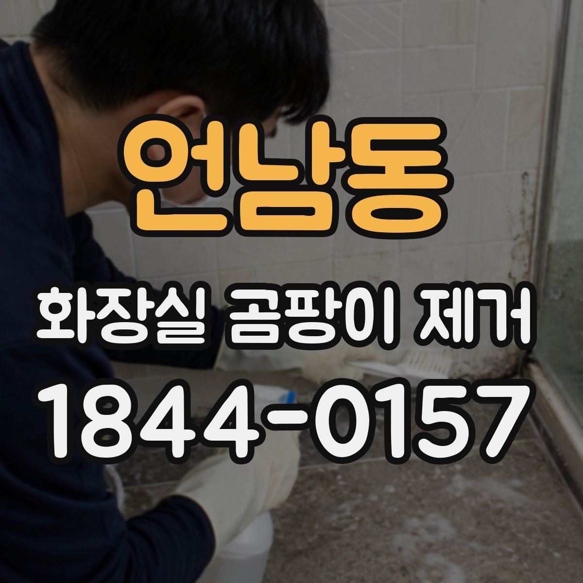 언남동 화장실 곰팡이 제거