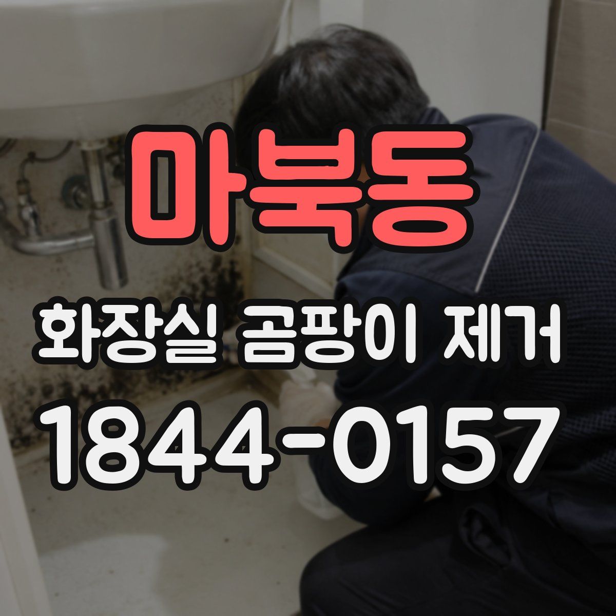 마북동 화장실 곰팡이 제거