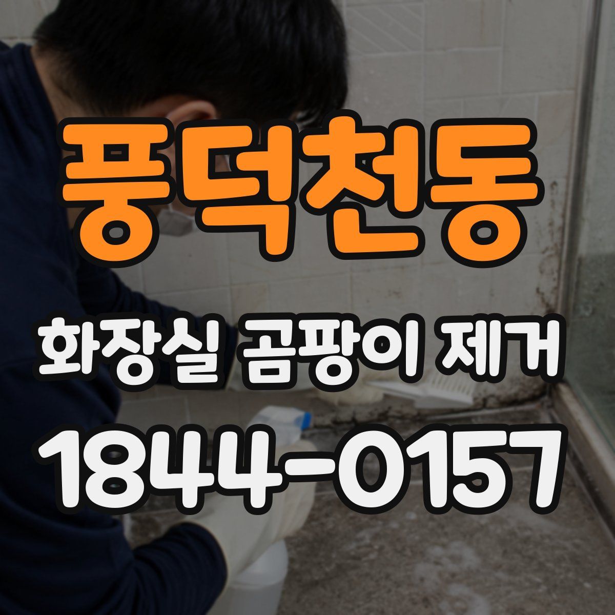 풍덕천동 화장실 곰팡이 제거