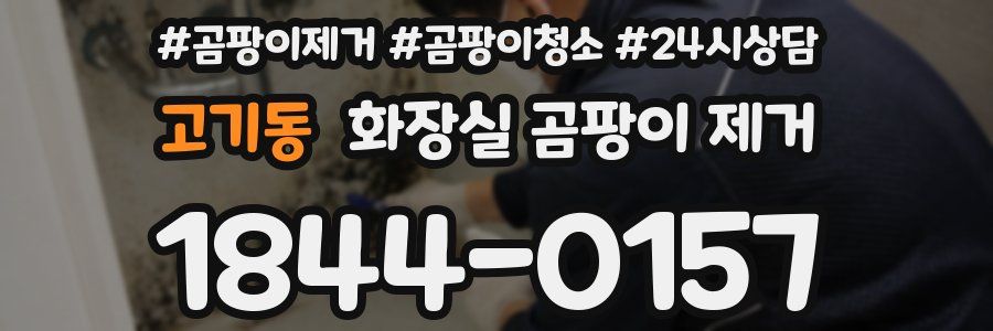고기동 화장실 곰팡이 제거
