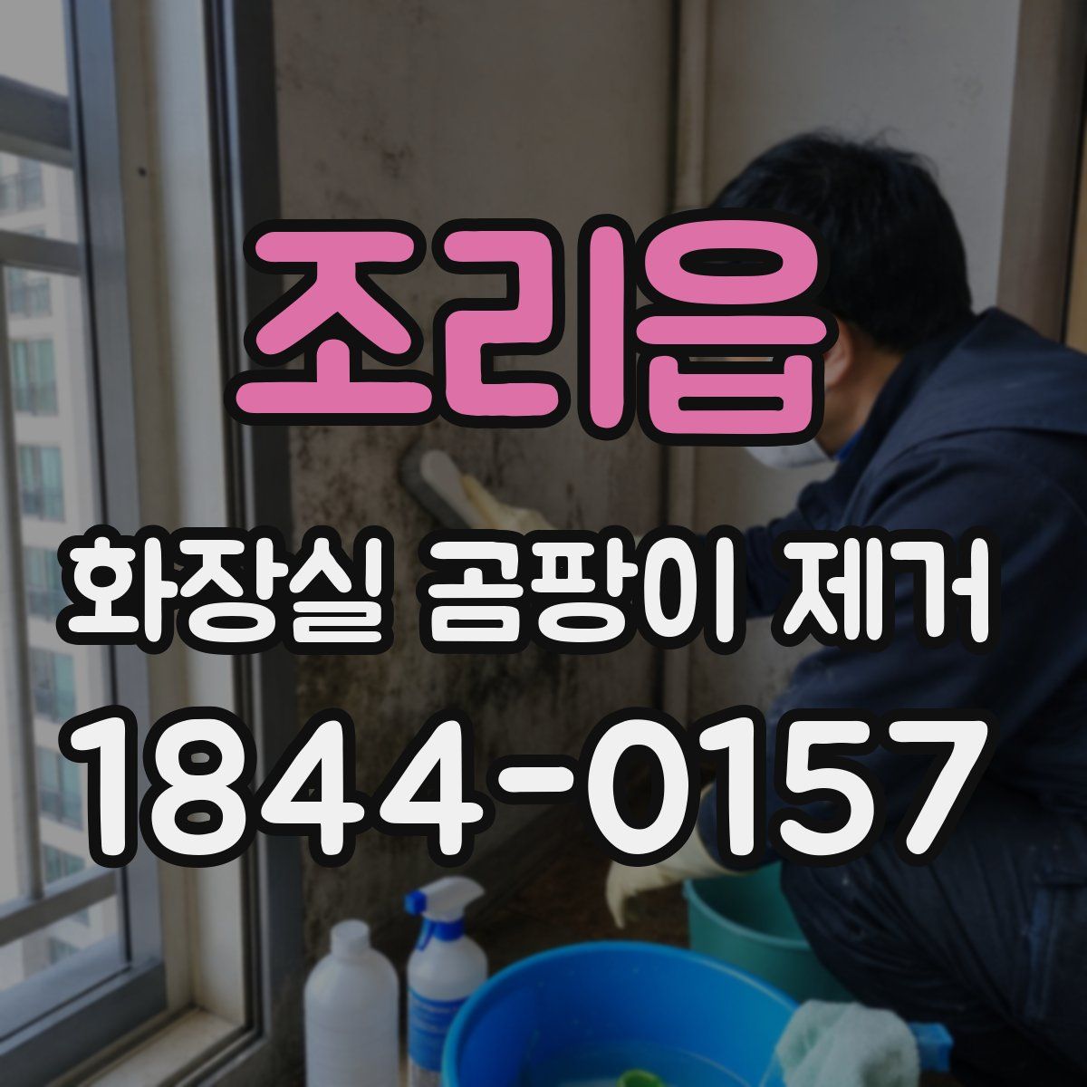 조리읍 화장실 곰팡이 제거
