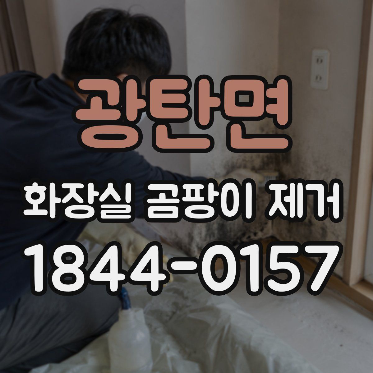 광탄면 화장실 곰팡이 제거