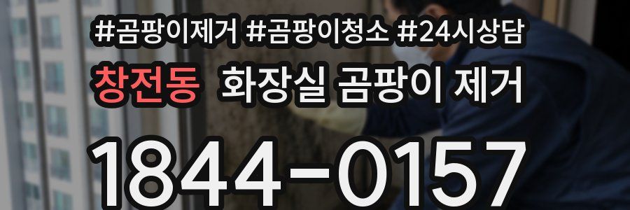 창전동 화장실 곰팡이 제거
