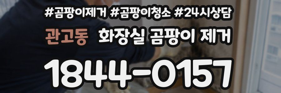 관고동 화장실 곰팡이 제거