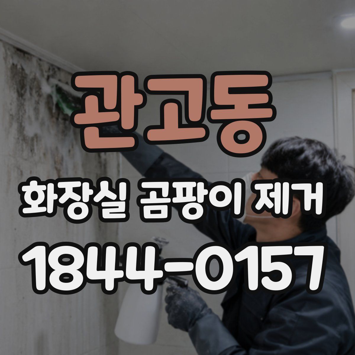 관고동 화장실 곰팡이 제거