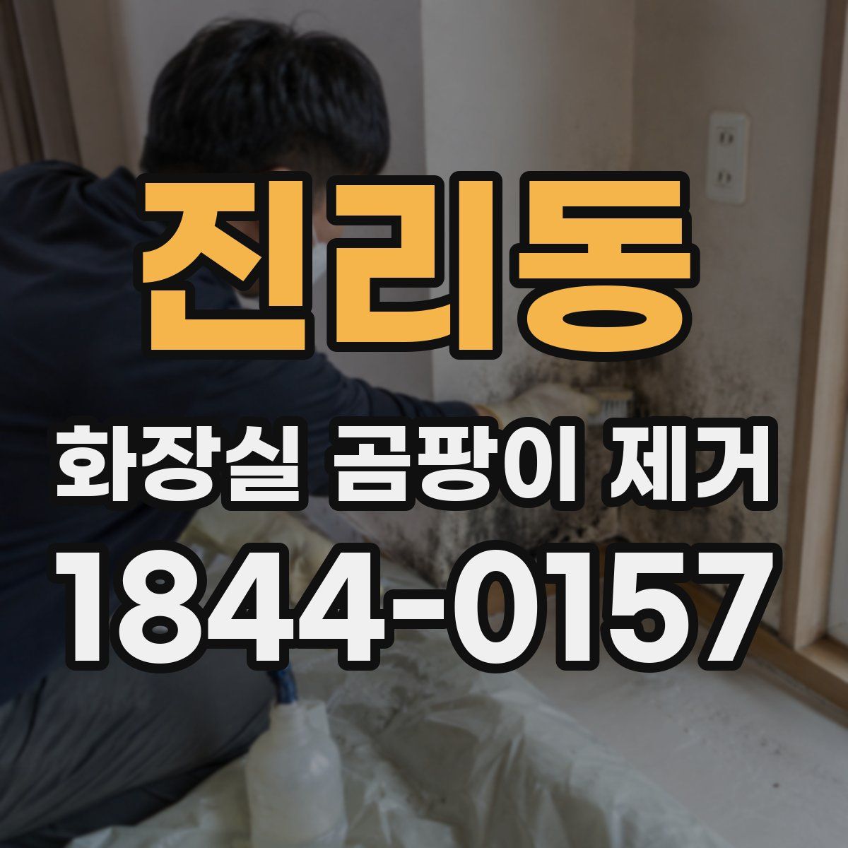 진리동 화장실 곰팡이 제거