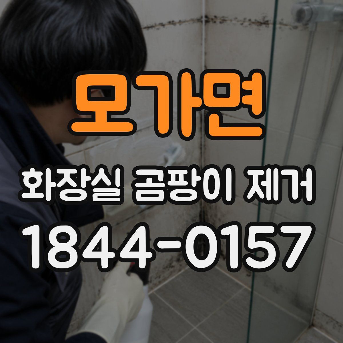 모가면 화장실 곰팡이 제거