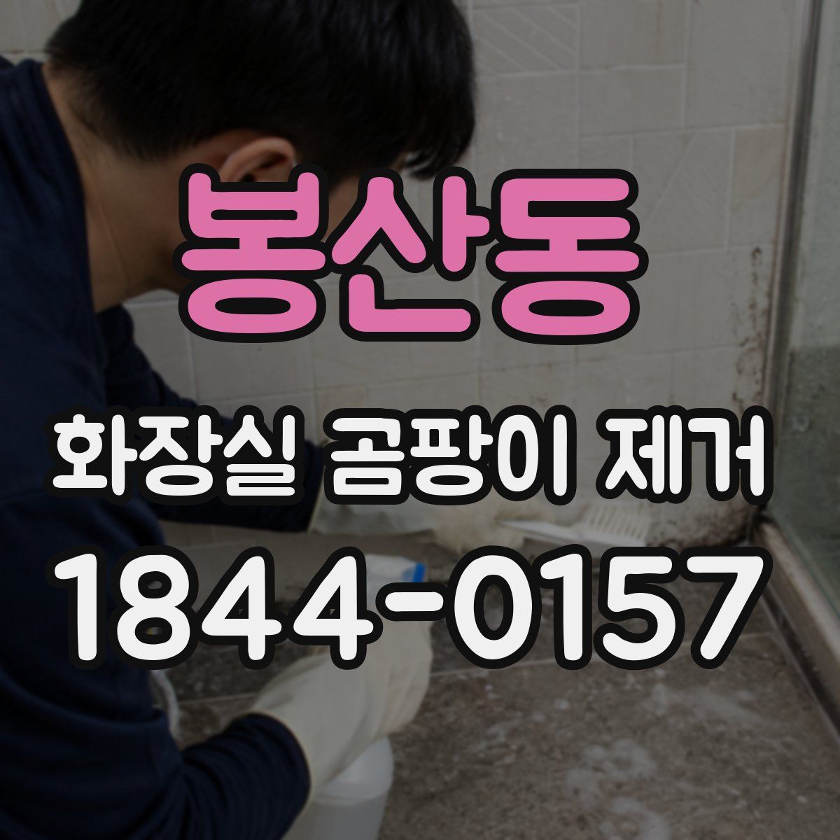 봉산동 화장실 곰팡이 제거