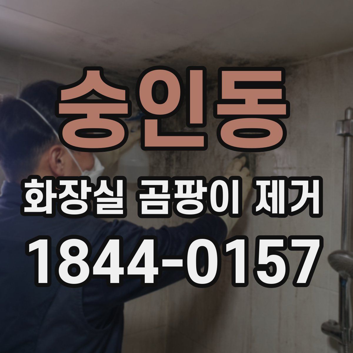숭인동 화장실 곰팡이 제거