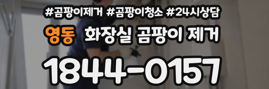 영동 화장실 곰팡이 제거