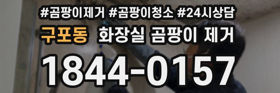 구포동 화장실 곰팡이 제거