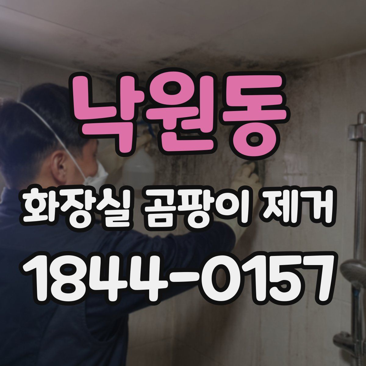 낙원동 화장실 곰팡이 제거