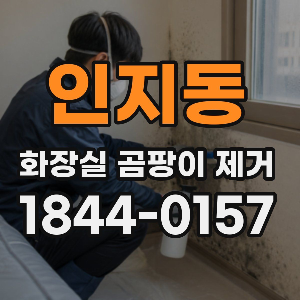 인지동 화장실 곰팡이 제거