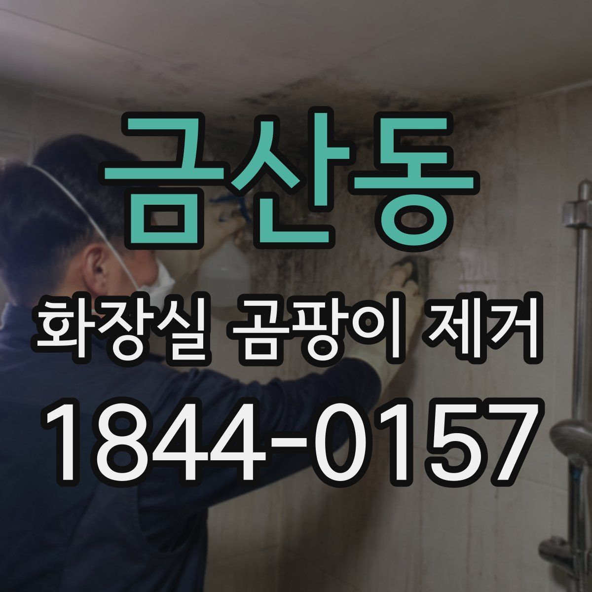 금산동 화장실 곰팡이 제거