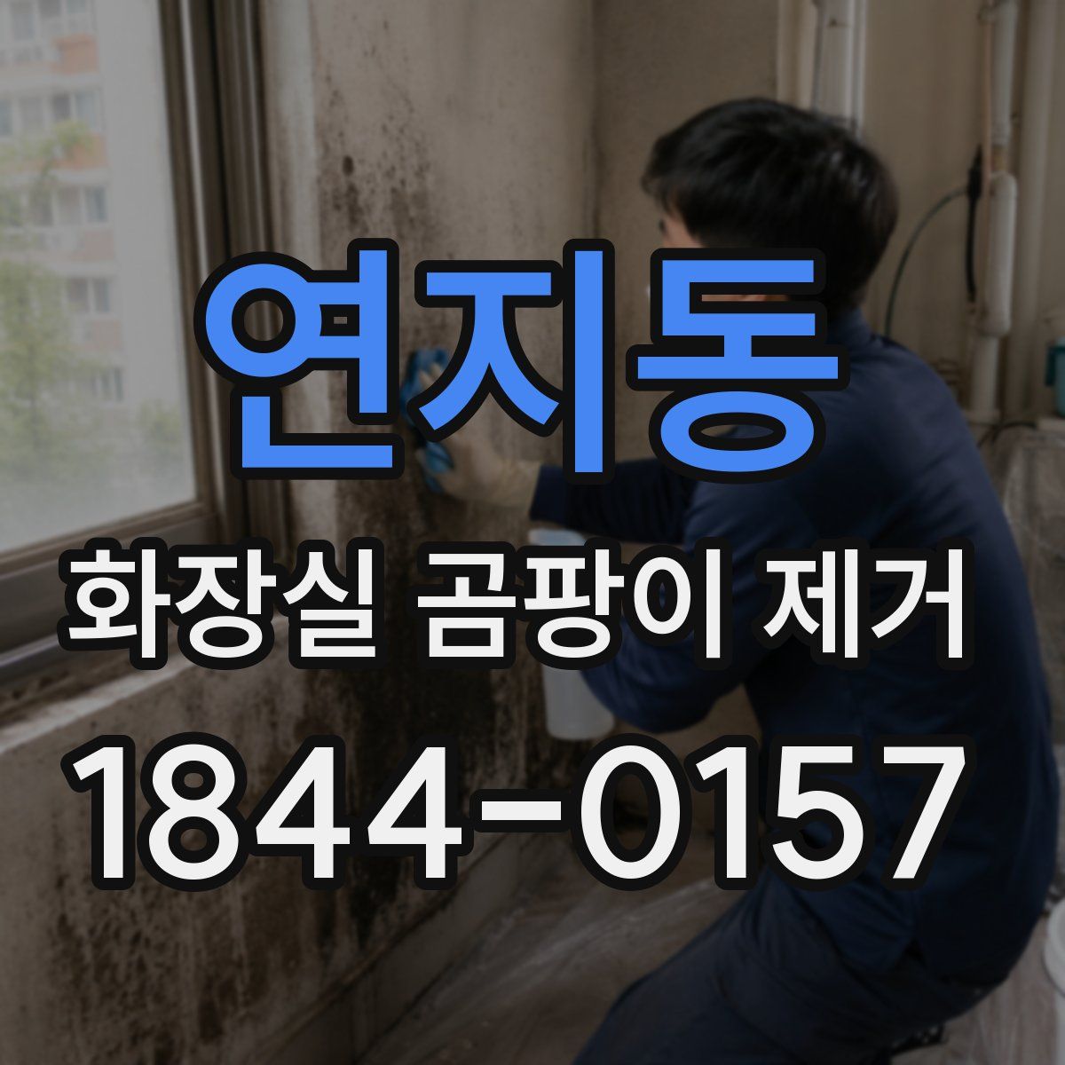 연지동 화장실 곰팡이 제거