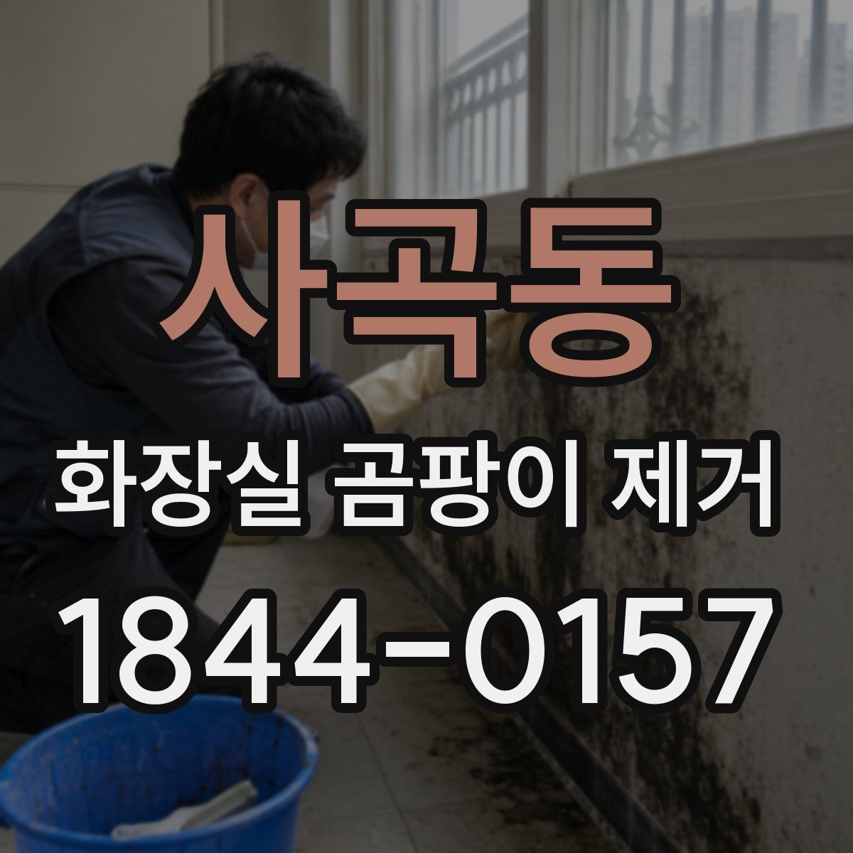 사곡동 화장실 곰팡이 제거