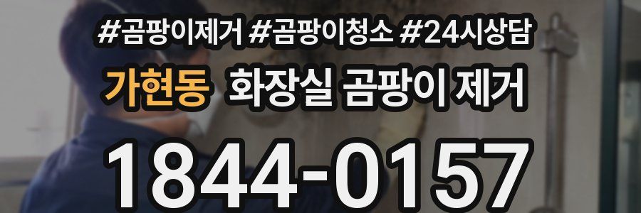 가현동 화장실 곰팡이 제거
