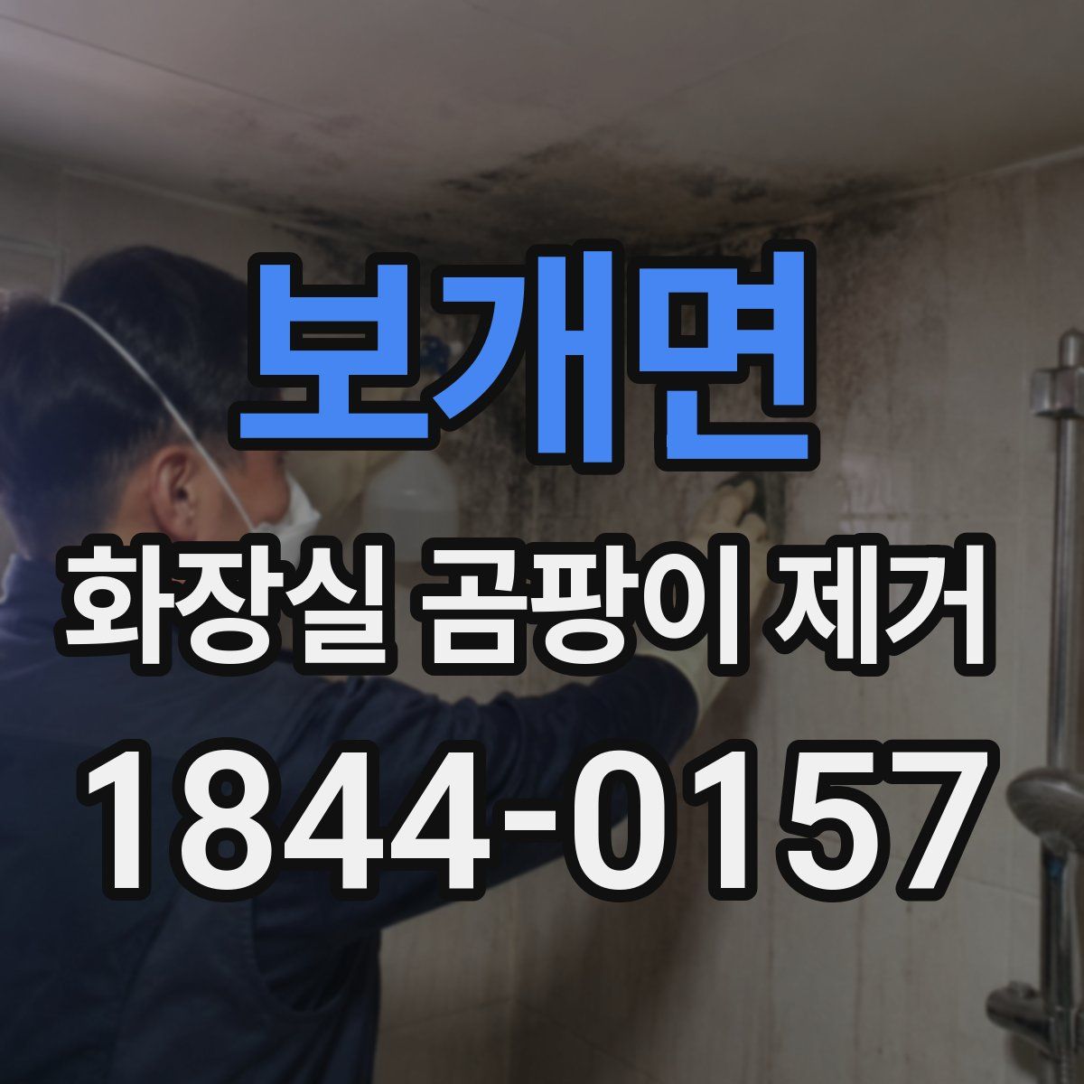 보개면 화장실 곰팡이 제거