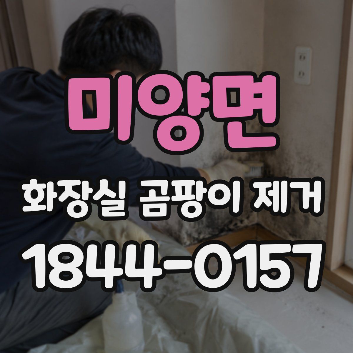 미양면 화장실 곰팡이 제거