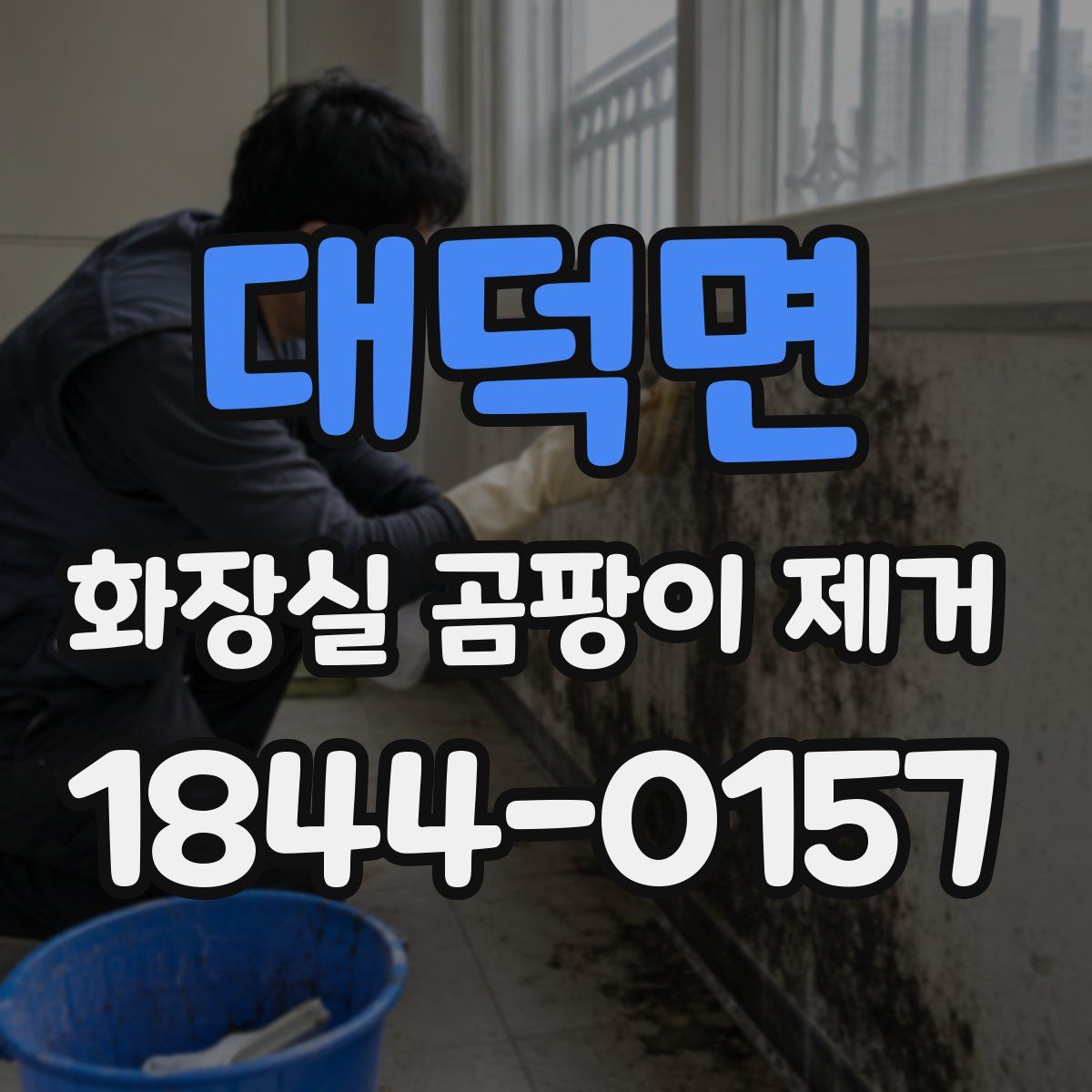 대덕면 화장실 곰팡이 제거