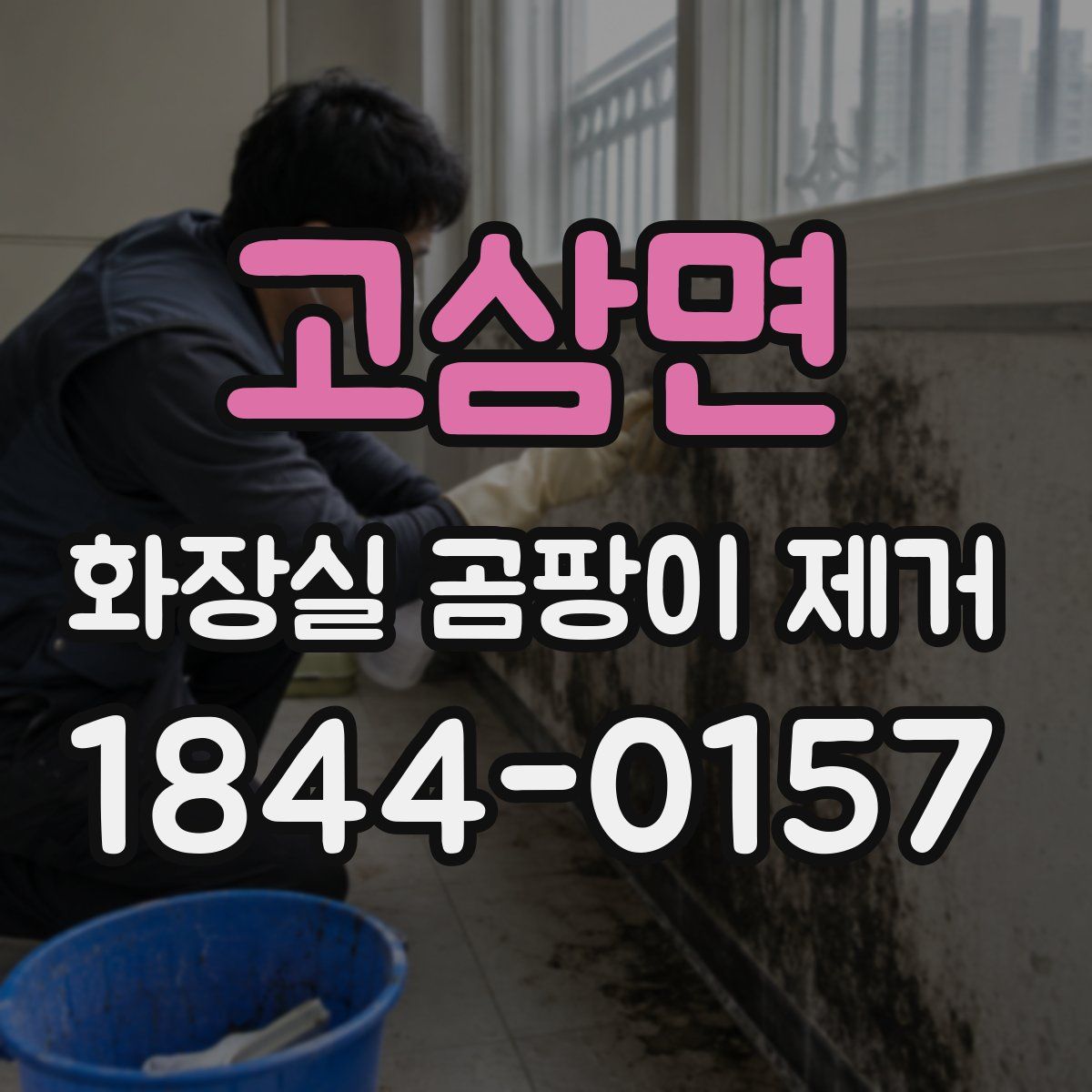 고삼면 화장실 곰팡이 제거