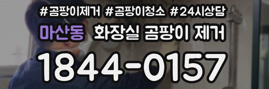 마산동 화장실 곰팡이 제거