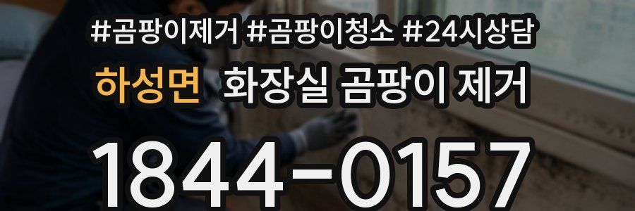 하성면 화장실 곰팡이 제거