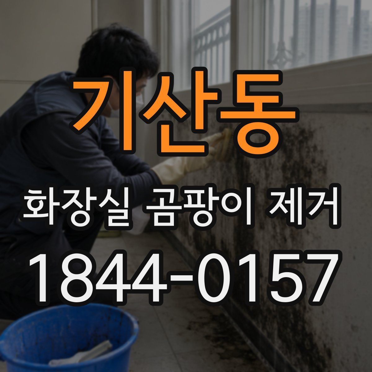 기산동 화장실 곰팡이 제거