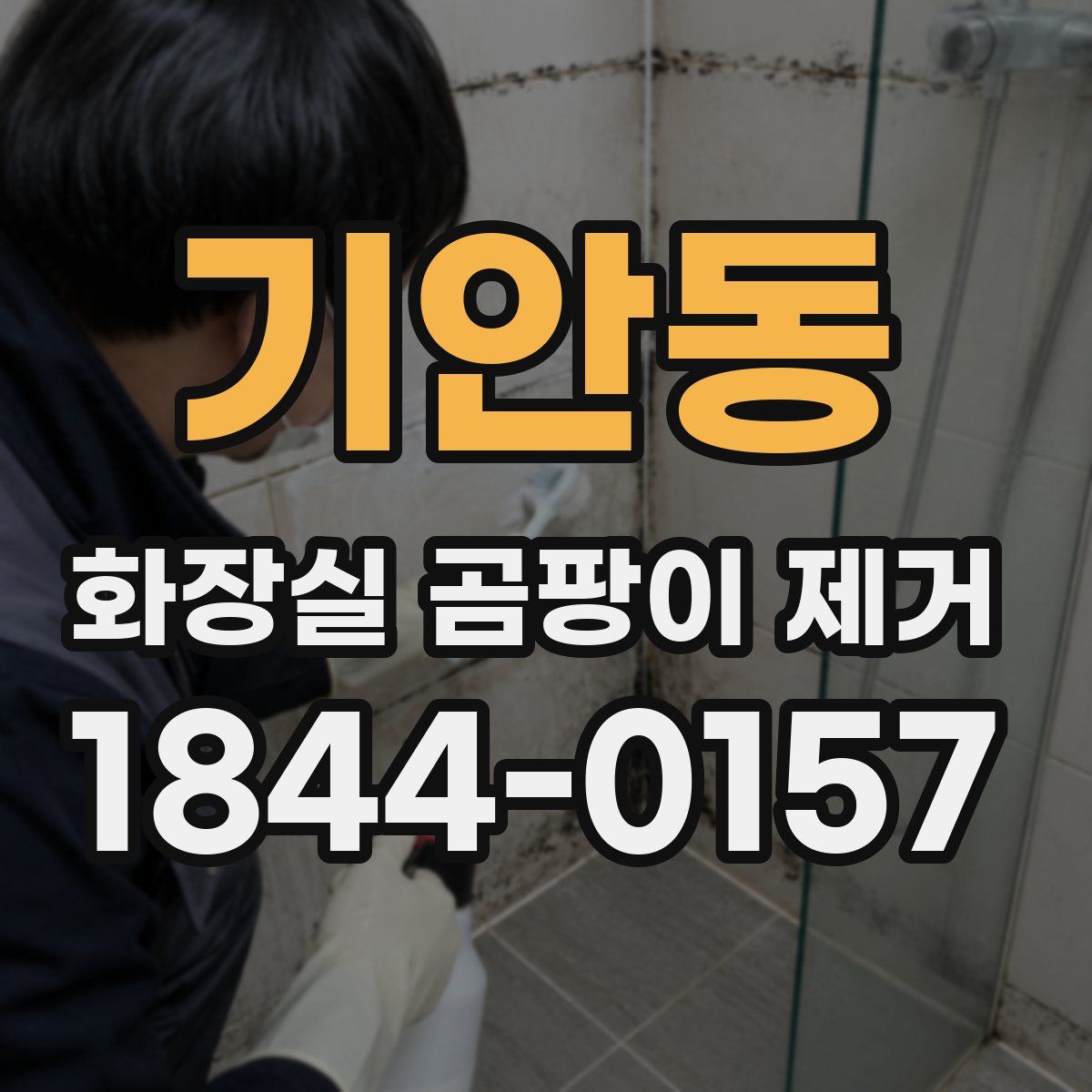 기안동 화장실 곰팡이 제거