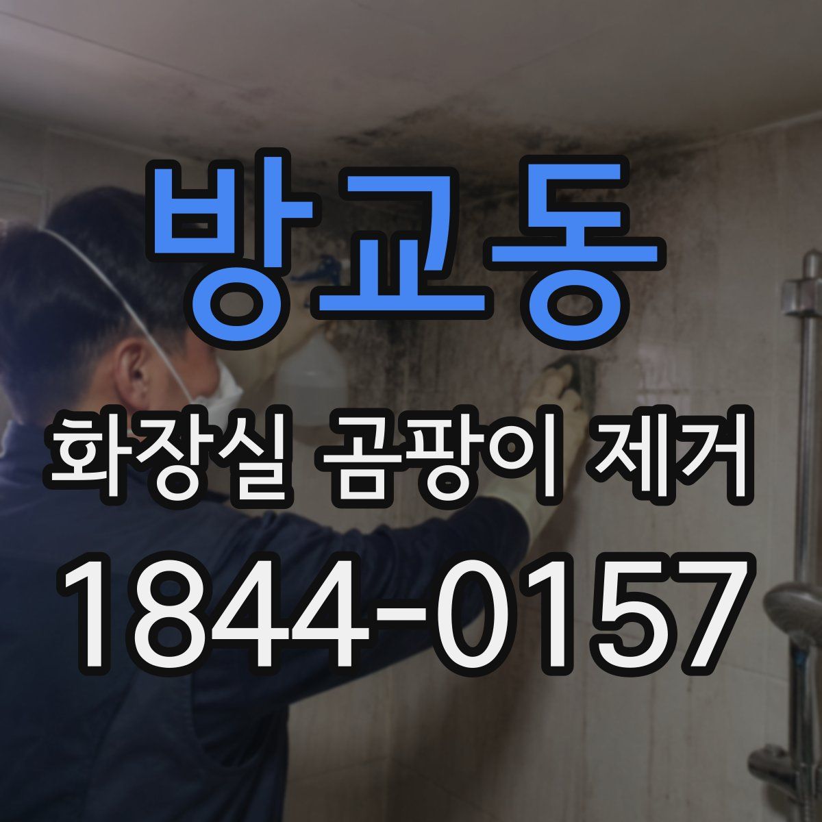 방교동 화장실 곰팡이 제거