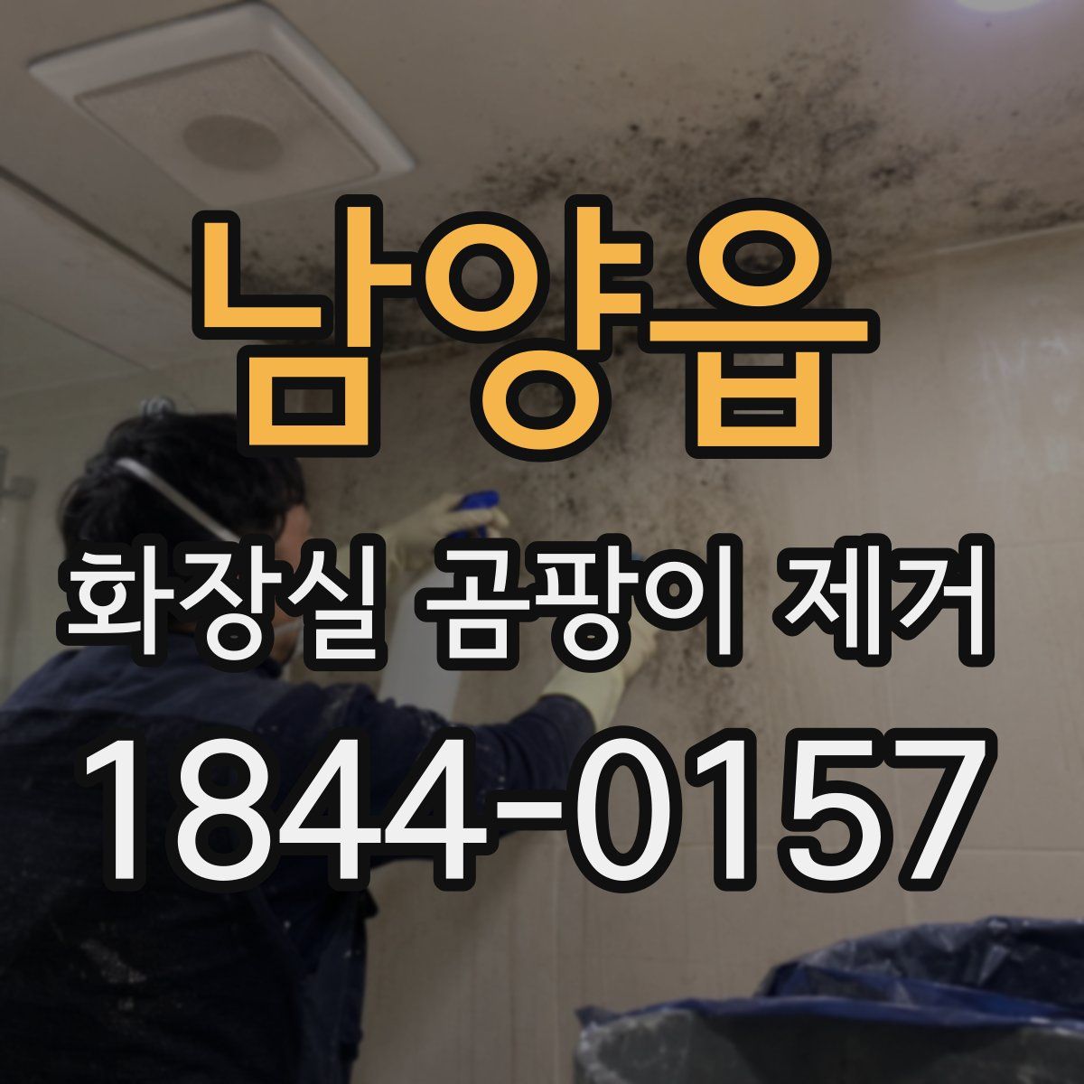남양읍 화장실 곰팡이 제거