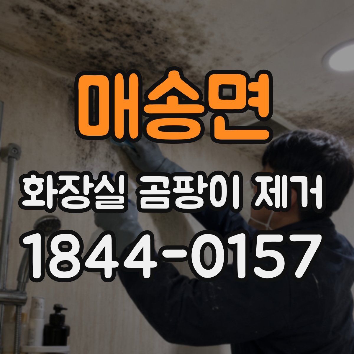 매송면 화장실 곰팡이 제거