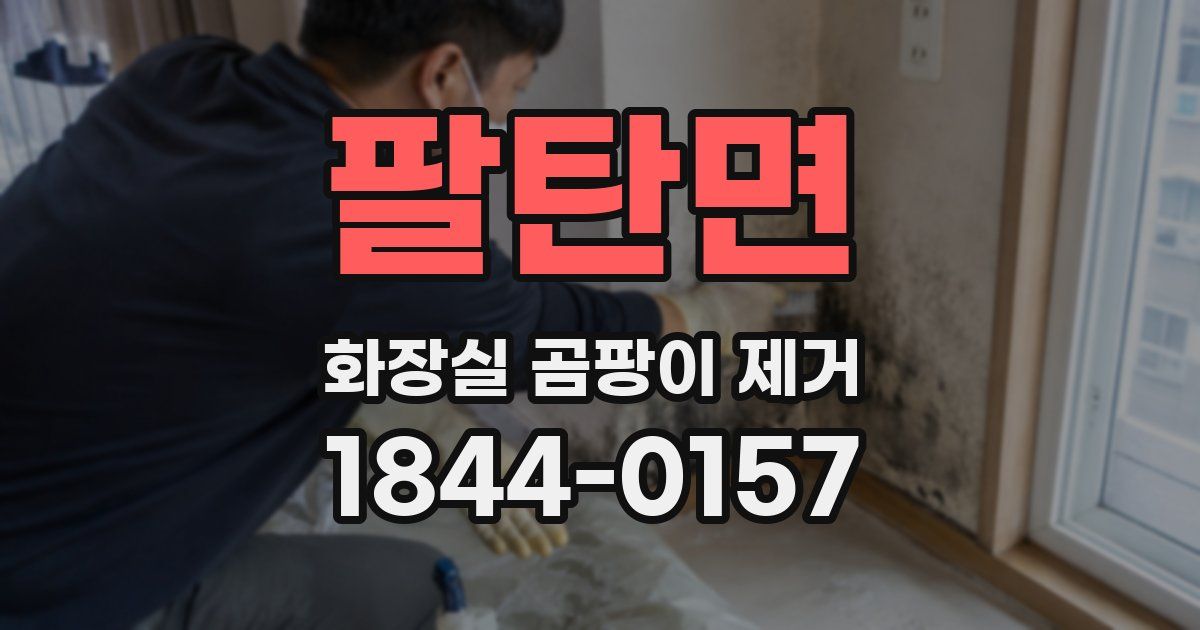 팔탄면 화장실 곰팡이 제거