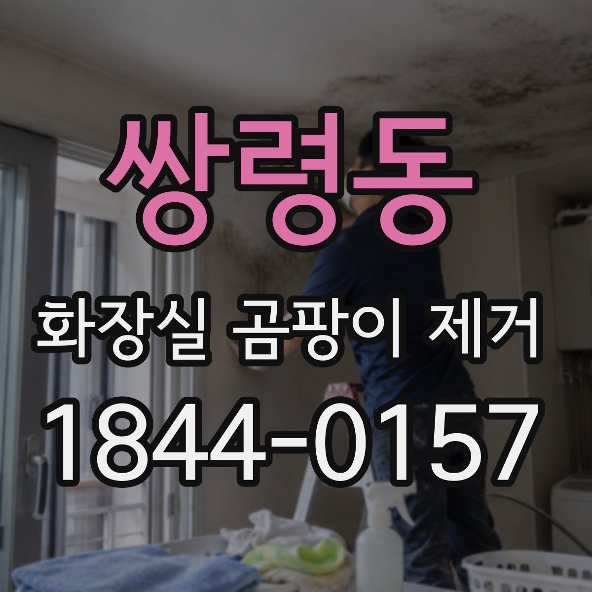 쌍령동 화장실 곰팡이 제거