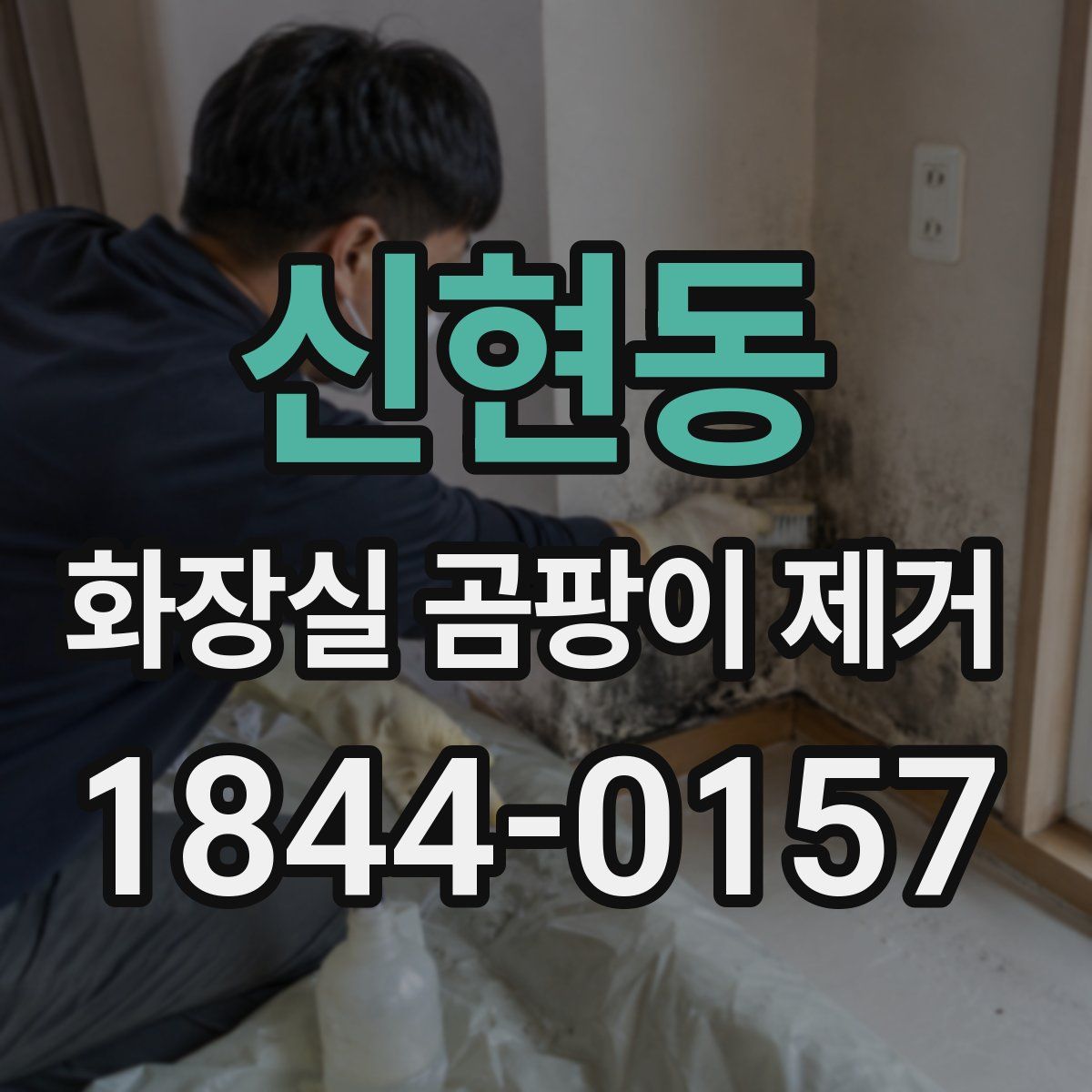 신현동 화장실 곰팡이 제거