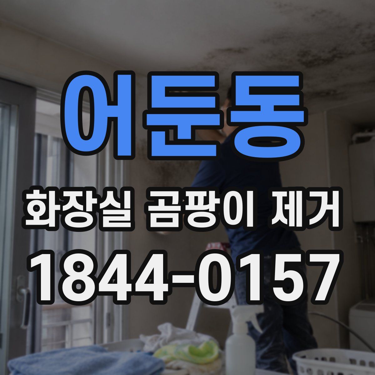 어둔동 화장실 곰팡이 제거