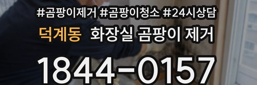 덕계동 화장실 곰팡이 제거