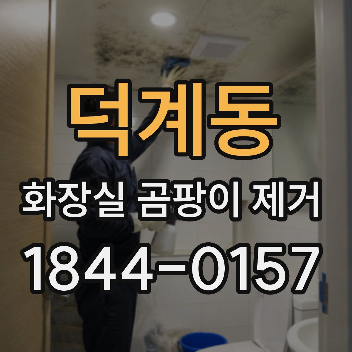 덕계동 화장실 곰팡이 제거